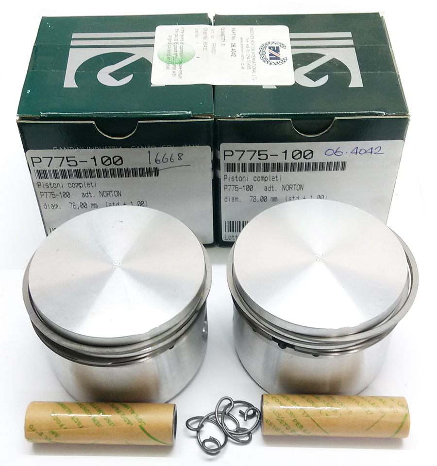 Pistons pair +40 850 Commando