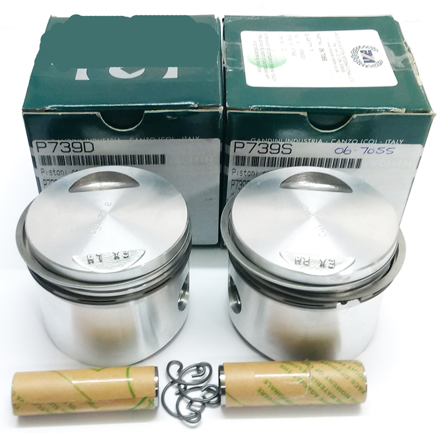 750cc pistons standard pair complete