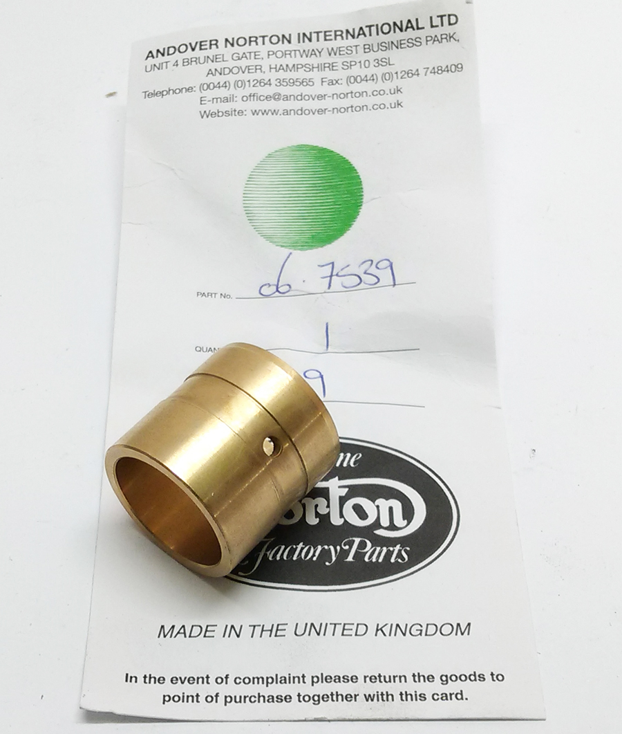 Drive side cam bush Norton twins