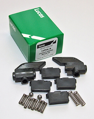 Alloy switch rebuild kit 1971-72 Black short levers