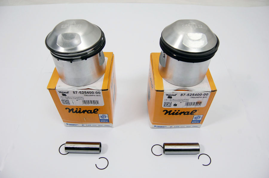 T120 Standard pistons pair 9:1 Nural made in Germany
