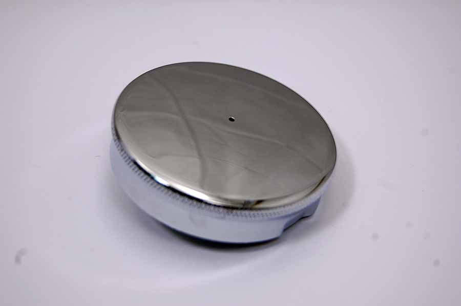 Filler cap petrol tank 2 1/2 inch push turn type chromed and 83.3875
