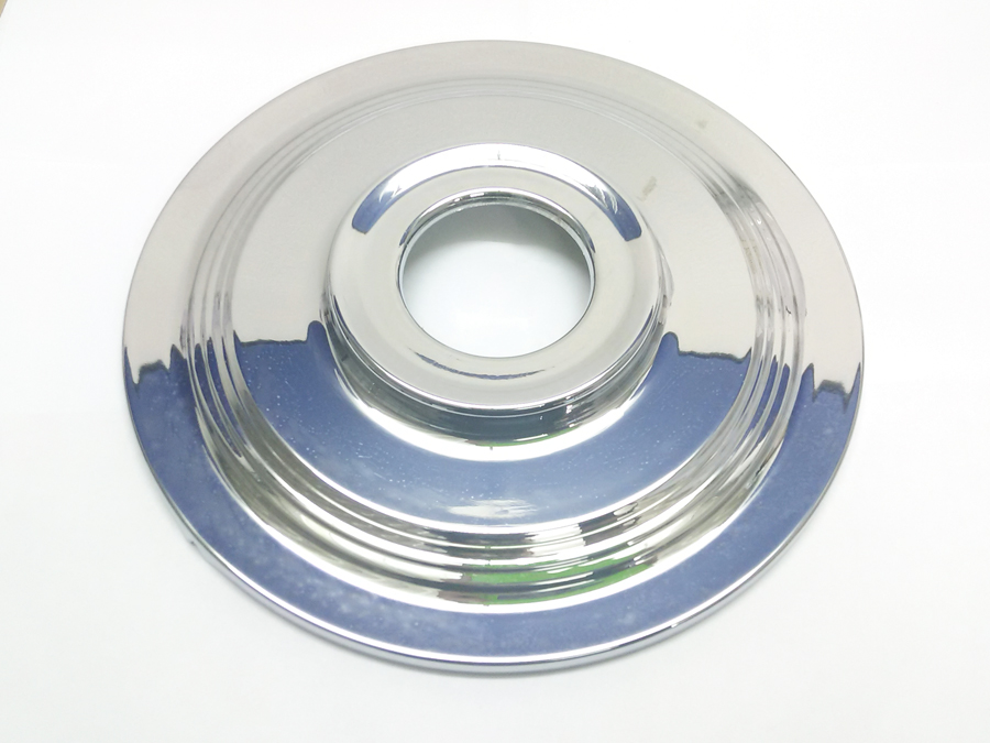 Chrome Brake cover plate  8 INCH TLS