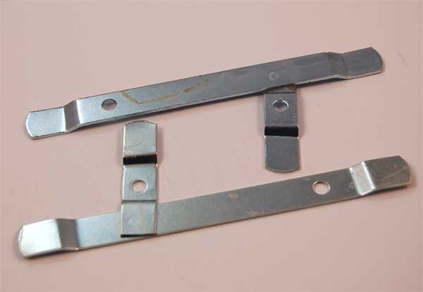 knee grip brackets late A7 A10 pair