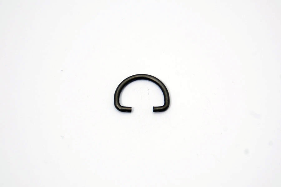 Circlip oil pump worm gear retainer