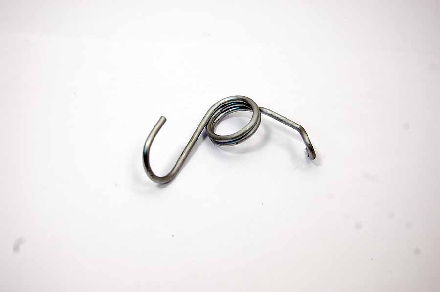 A10 rear brake pedal spring cross over