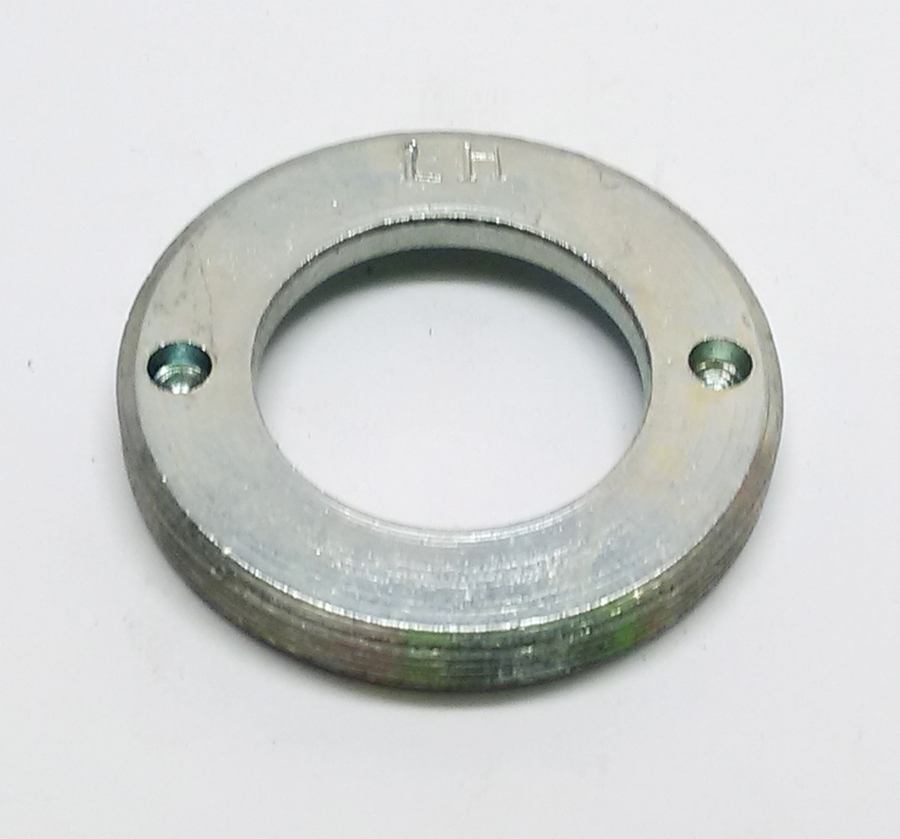 Bearing lock ring left hand thread
