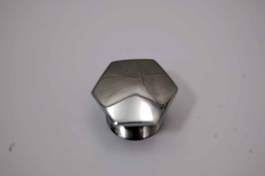 Fork top nut chrome A10 B33 A65 to 1965