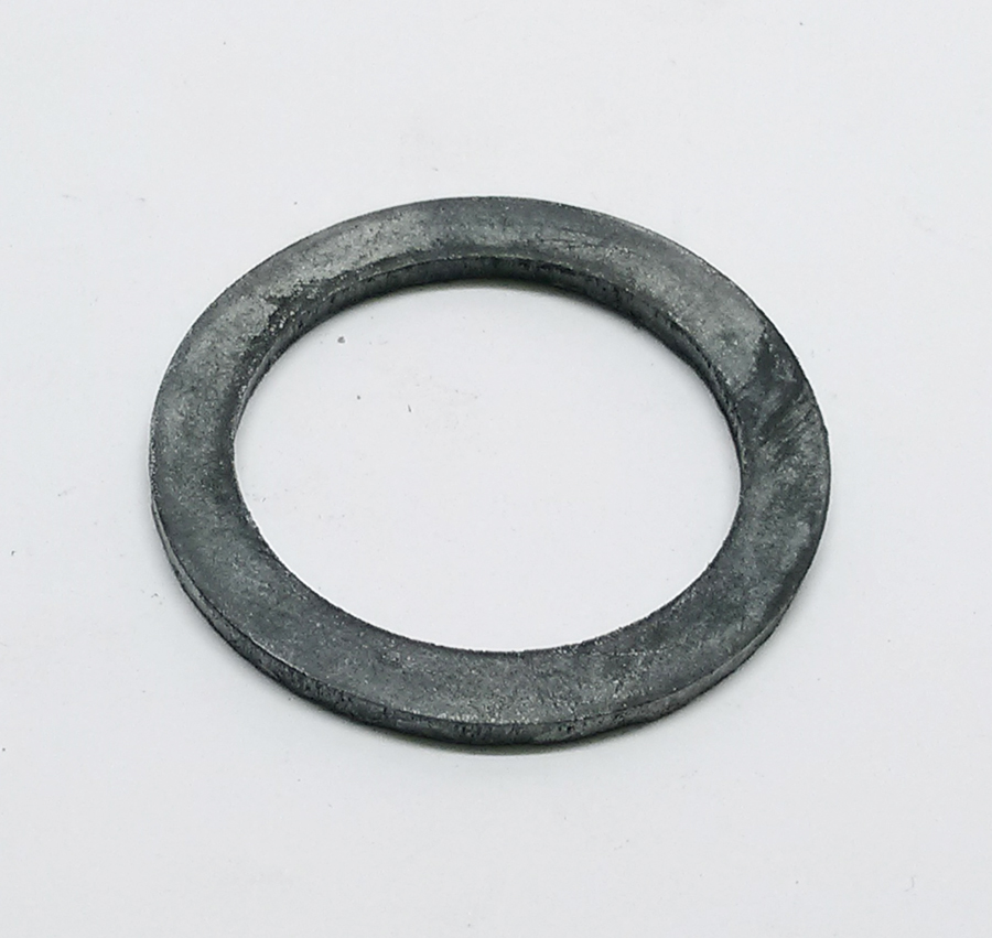 Hub bearing oil retaining seal washer