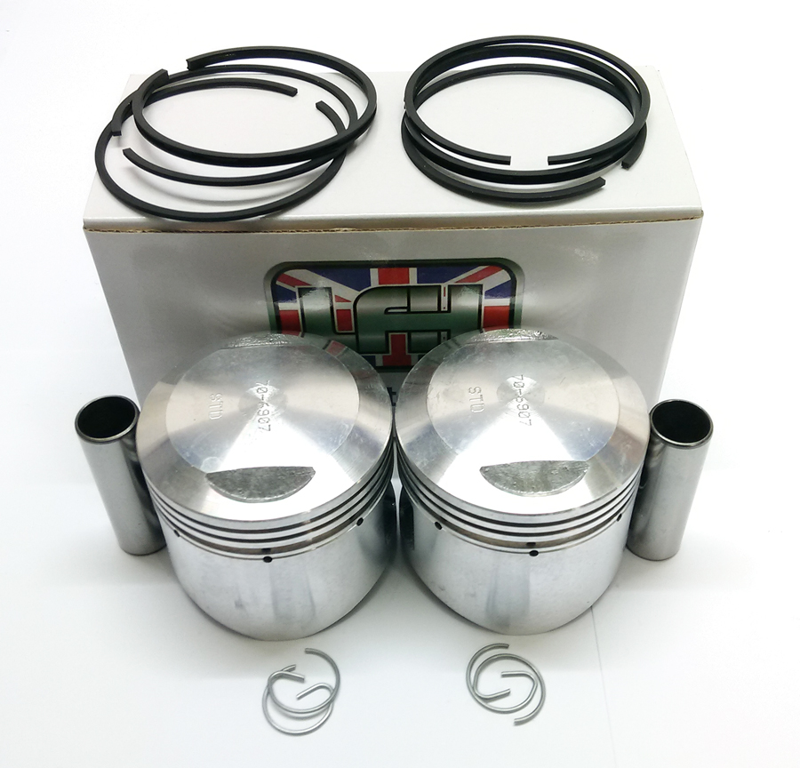 5TA  STD low compression 7:1 compression pistons complete