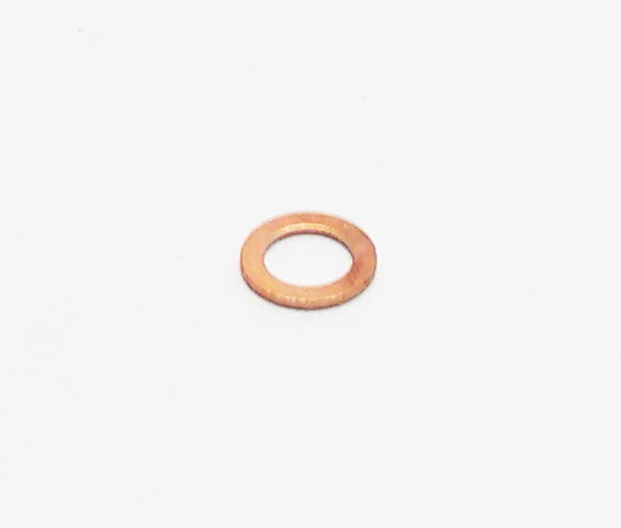 Copper washer for drain screw