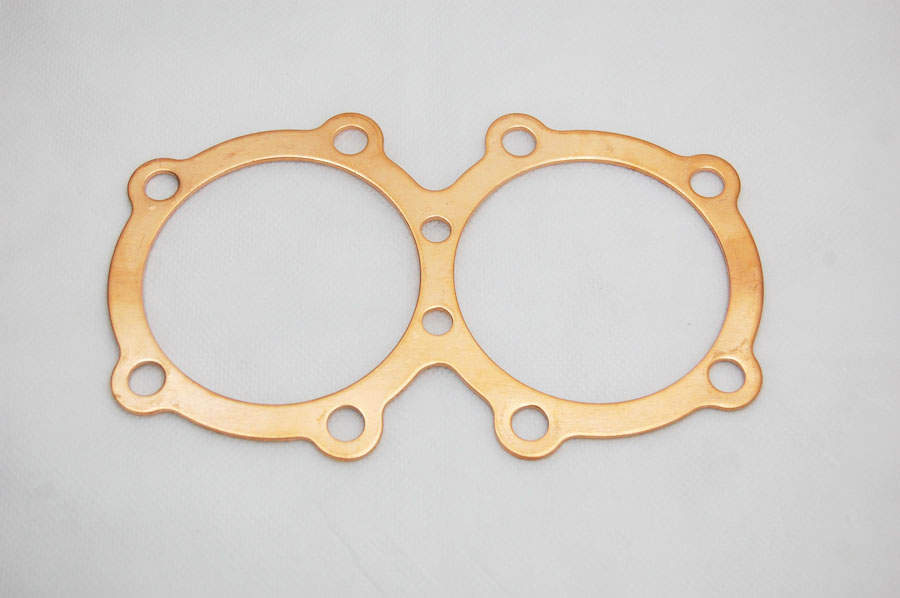 T140 10 Stud copper gasket 80 thou thick 2mm