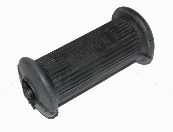Triumph twin & tripple front footrest rubbers EACH