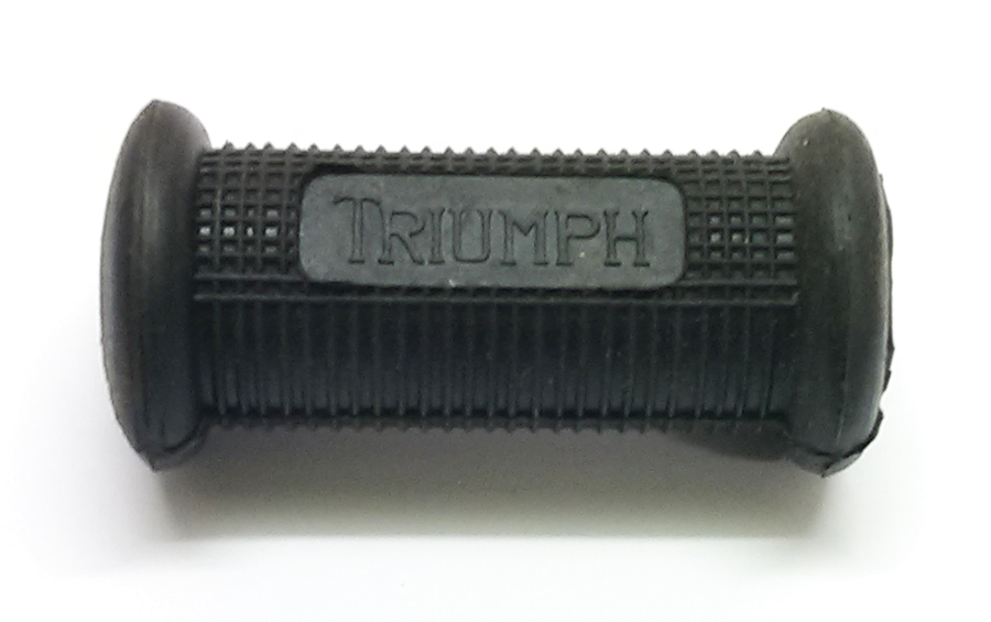 Kickstart rubber closed Triumph logo short