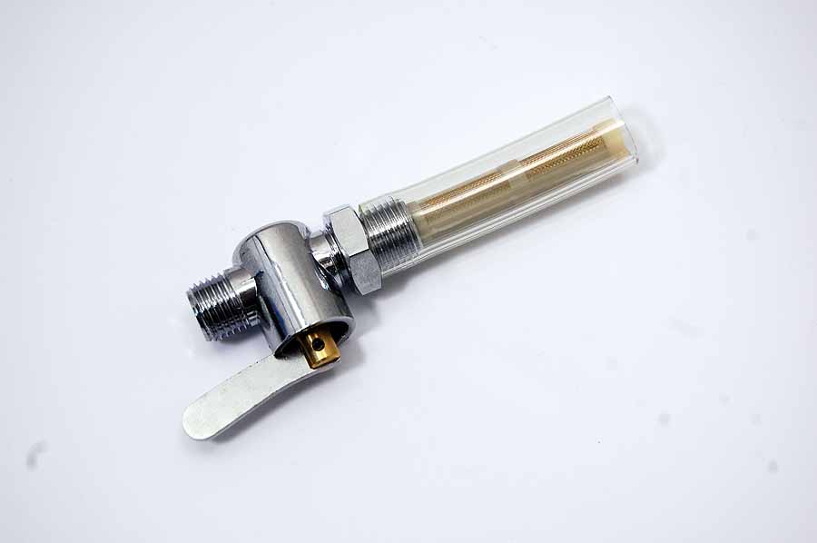 Petrol tap Reserve Ethanol proof 1/4 x 1/4 gas thread
