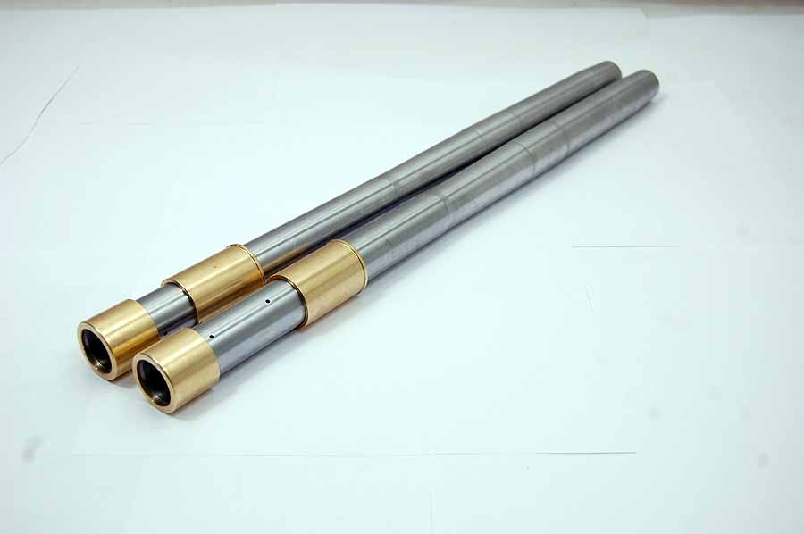 A10 stanchions hard chromed with matched bushes Pair