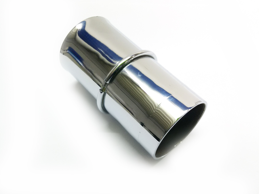 A65 1968 & 441 Victor 4 inch Fork oil seal holders chrome ea