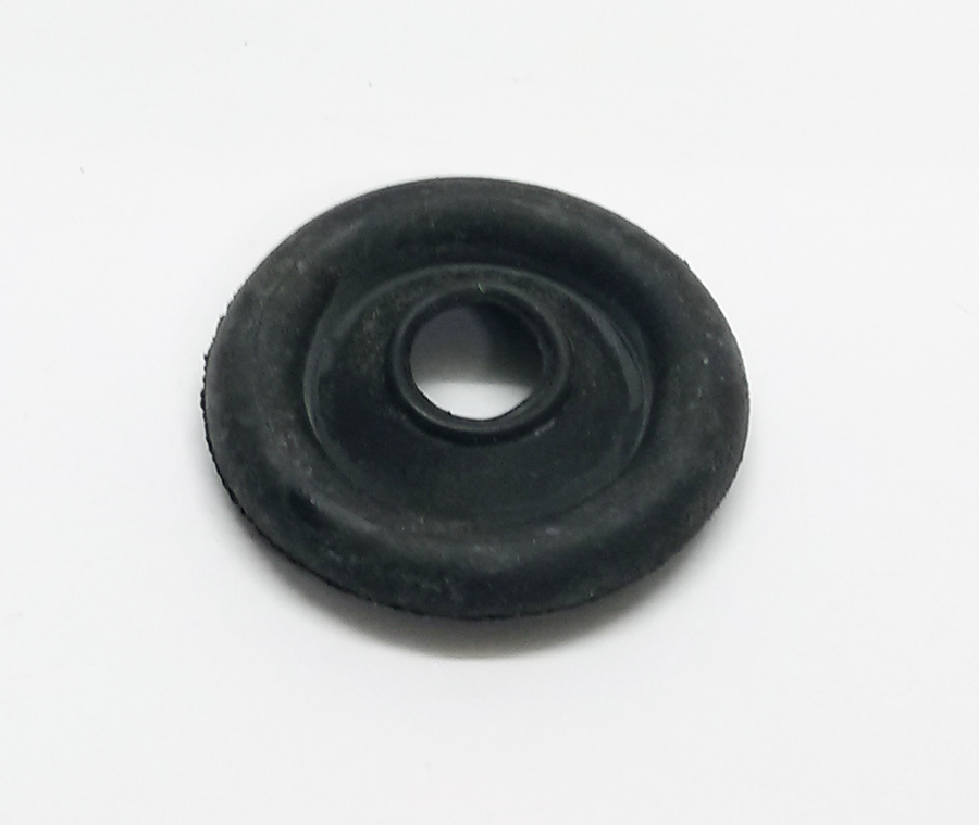 Headlamp wiring round large grommet