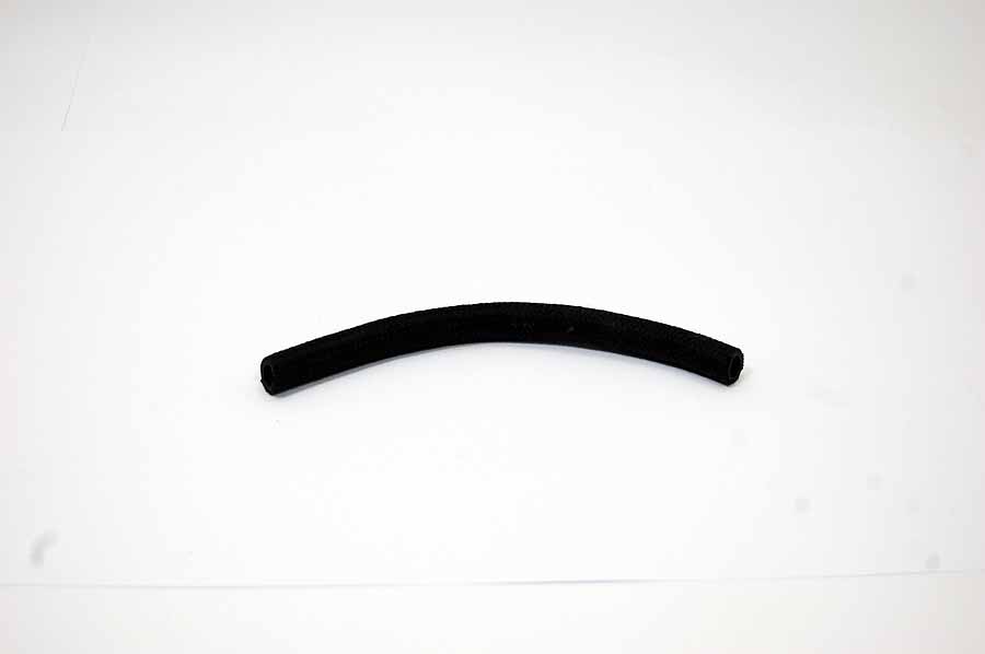 Oil pipe black braided frabric 5/16 bore per foot