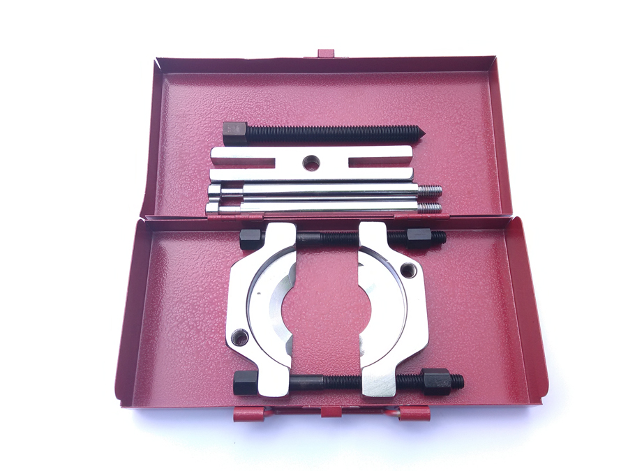 Crankshaft bearing puller universal for roller and ball type