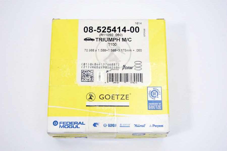 T100 piston rings GPM made in Italy