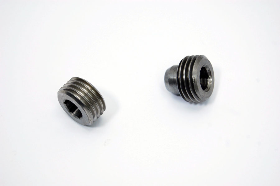 Large Journal Hexagon sludge trap plugs PAIR A10 A65