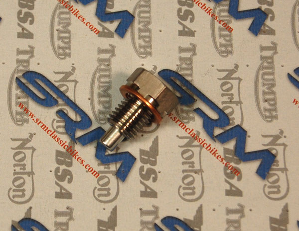 Spare drain plug with magnet & copper washer 