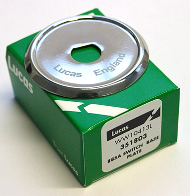 Chrome base plate for switch 88SA type 351803