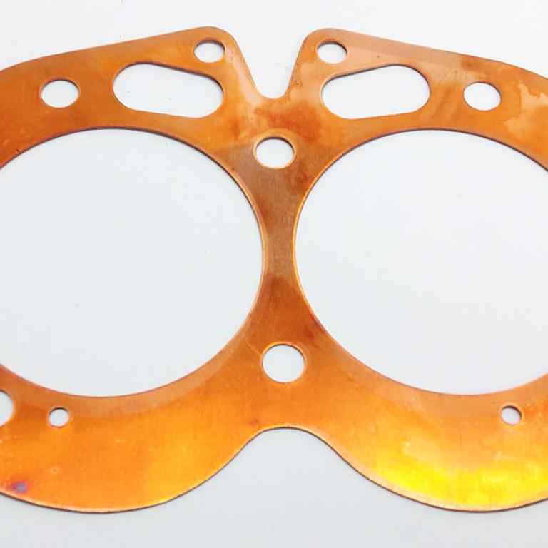 Solid copper head gasket 850cc Commando