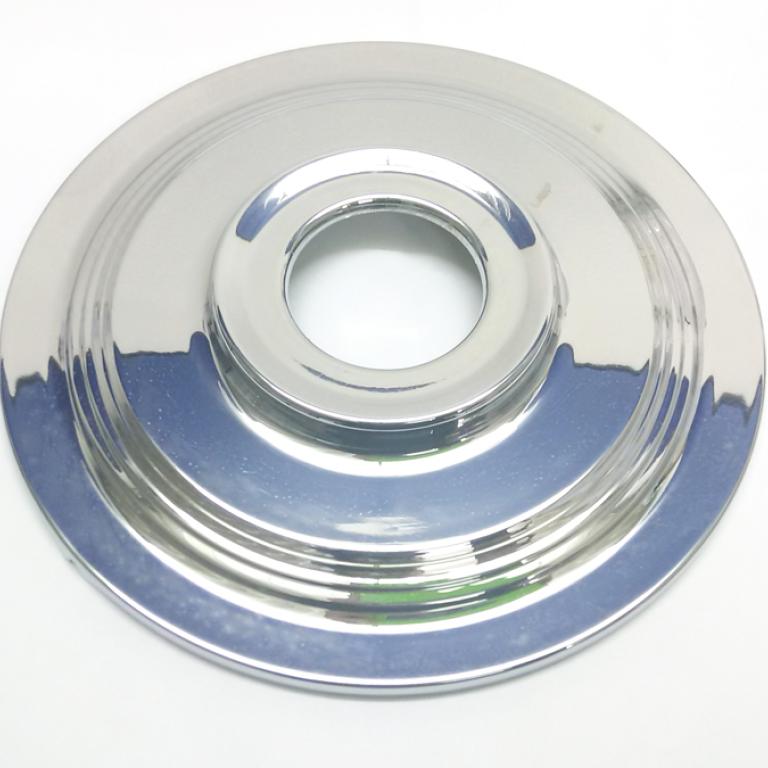 Chrome Brake cover plate  8 INCH TLS