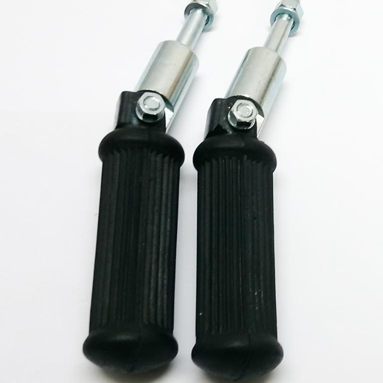 Rear footrest assembly pair universal