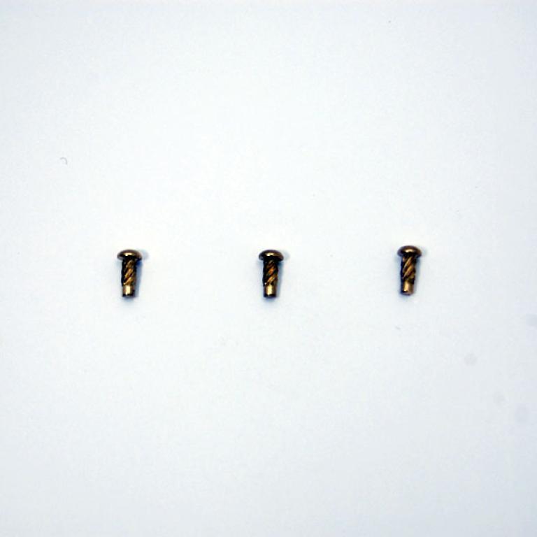 Hammer drive screw patent plate set of 3