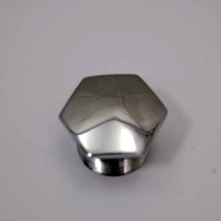 Fork top nut chrome A10 B33 A65 to 1965