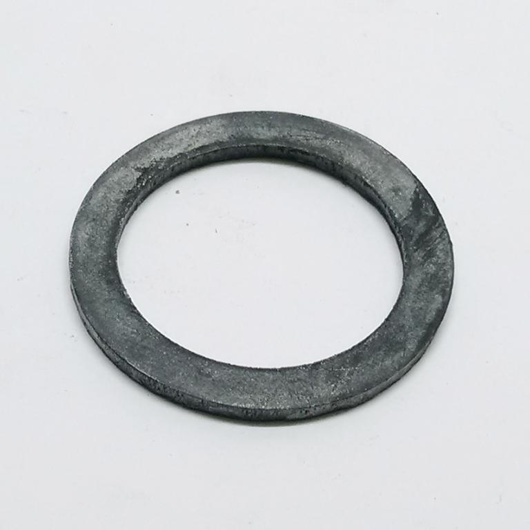 Hub bearing oil retaining seal washer