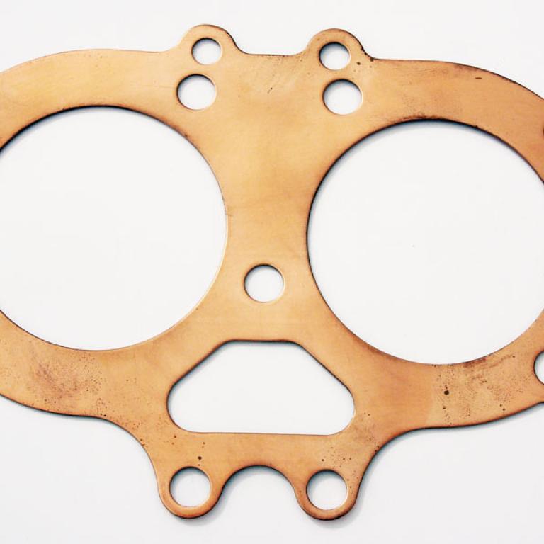A50 solid copper head gasket