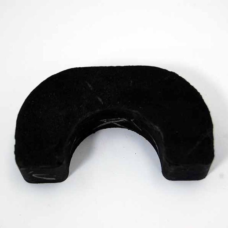 Tank saddle rubber wide A50 A65 steel tank front
