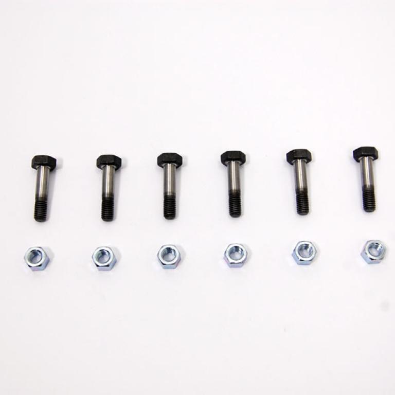 Crank bolt set 3 piece pre-unit crankshaft 10 FT LBS TORQUE