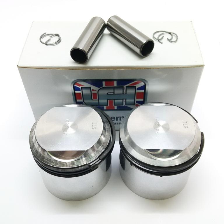 Triumph T110 TR6 T120 low comp pistons 7-1 alloy head +20 