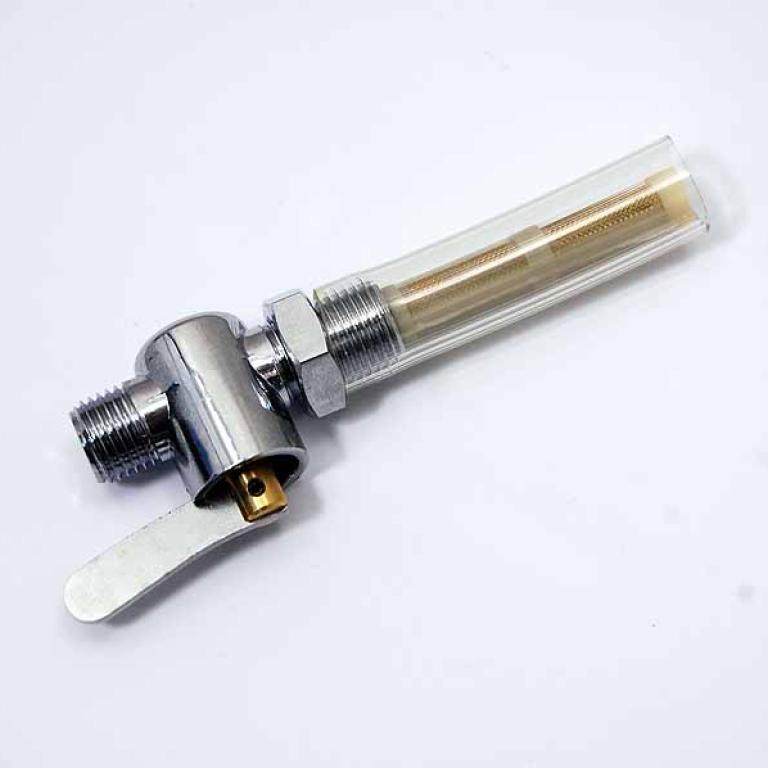 Petrol tap Reserve Ethanol proof 1/4 x 1/4 gas thread