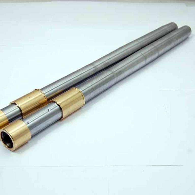 A10 stanchions hard chromed with matched bushes Pair