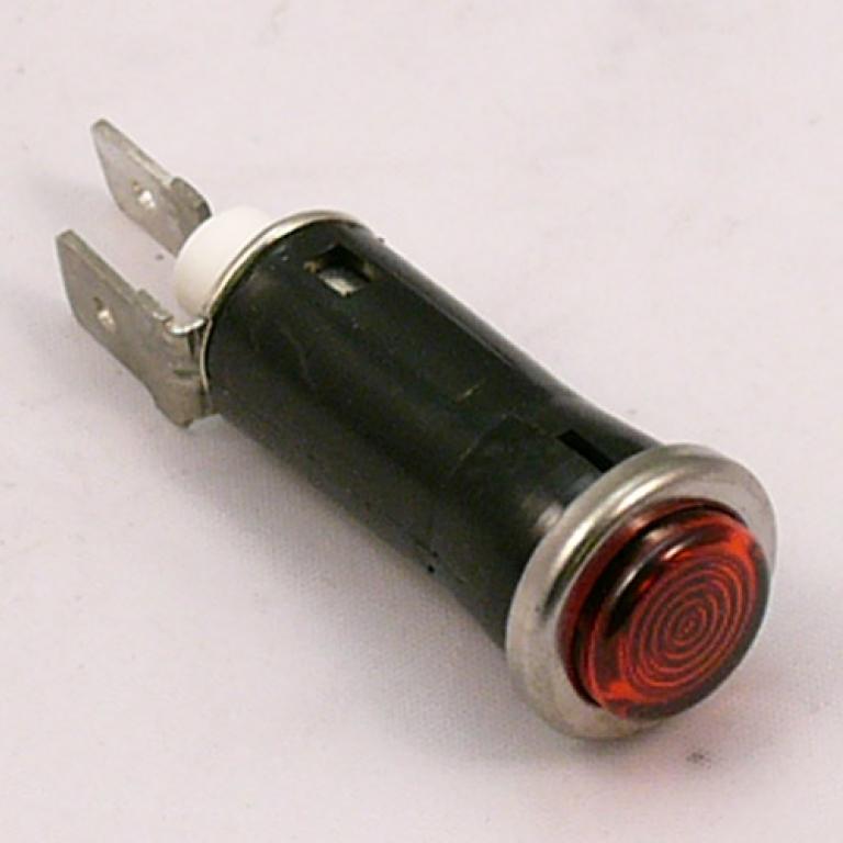 headlamp warning light- red