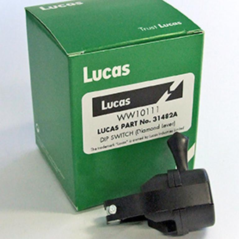 Lucas handle bar dip switch diamond lever