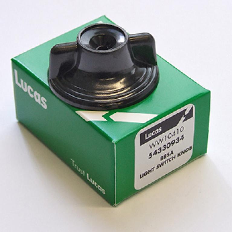 88SA Light switch knob black plastic