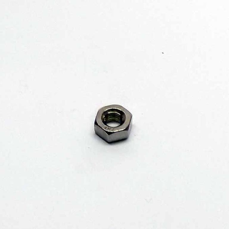 1/4 unf plain stainless steel nut