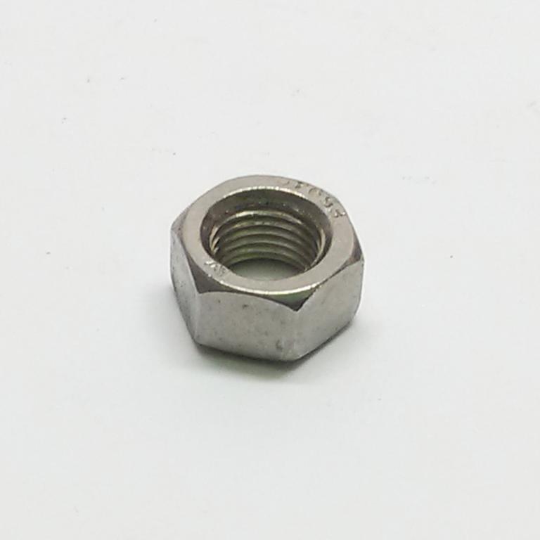 3/8 stainless nut plain UNF