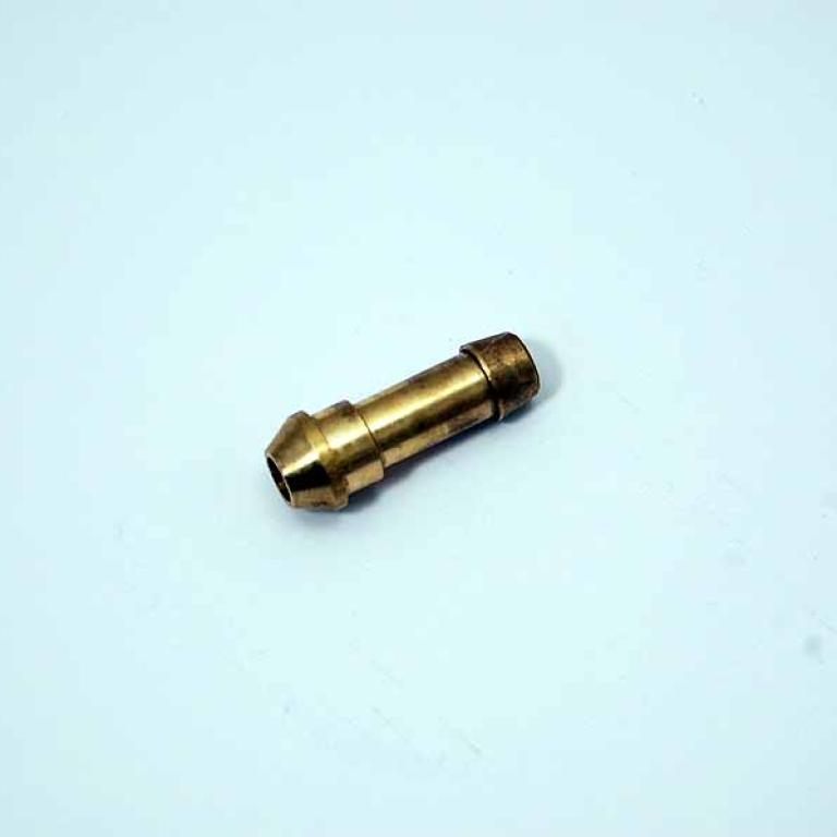 Spigot for petrol tap 7/16 nut 1/4 pipe use with nut PTF004