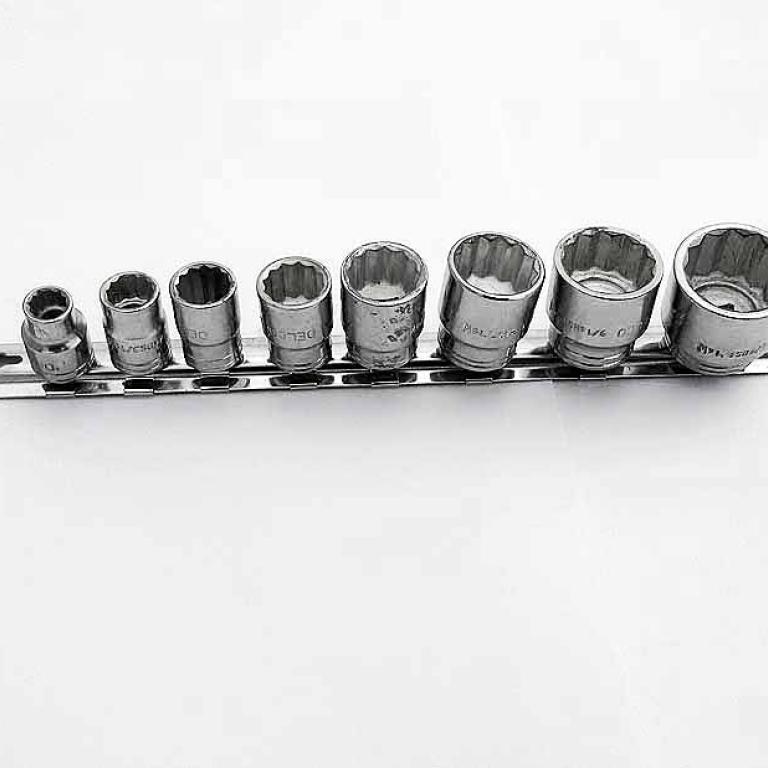 Socket set whitworth 6 piece Delco 3/8 drive