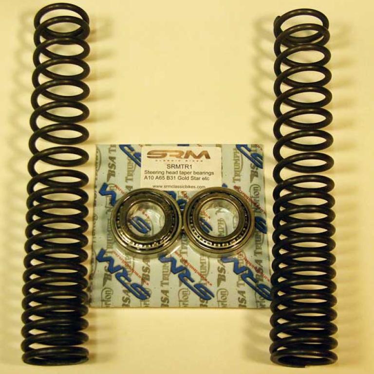 Ugrade kit taper bearings and progressive springs